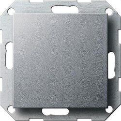 Gira Blindabdeckung 026826 + Tragring System 55 Farbe Alu