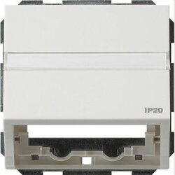 Gira Haube 087066 BSF+Tragring TX_44 reinweiss