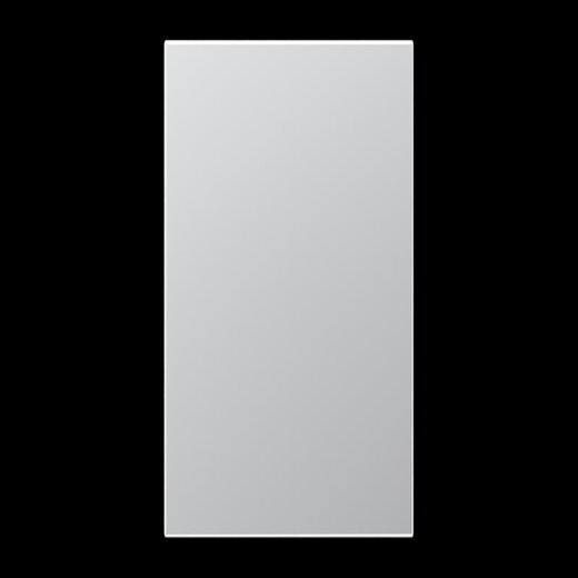 Jung Abdeckung in Tastenfarbe, F50, Serie LS, Aluminium AL50NA-L