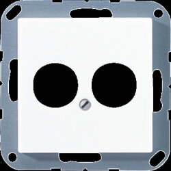 Jung Abdeckung für 2 Rundsteckverbinder bis...