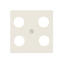 Jung Abdeckung für 4-Loch SAT-TV-Steckdose...