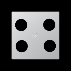 Jung Abdeckung für 4-Loch SAT-TV-Steckdose...