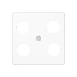 Jung Abdeckung für 4-Loch SAT-TV-Steckdose...