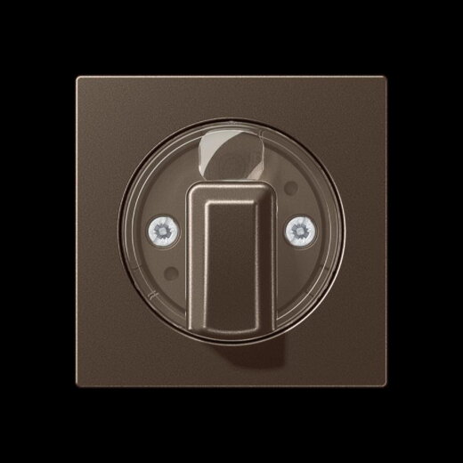 Jung Abdeckung für Drehschalter, Serie A, mokka A1541MO