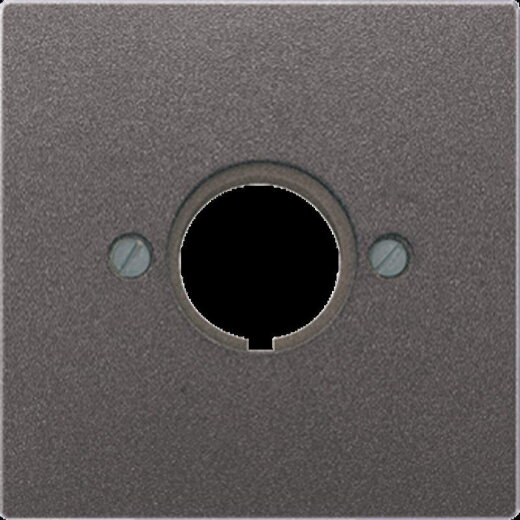 Jung Abdeckung für Befehlsgeräte mit 22,5 mm ?, Serie LS, anthrazit AL2964AN
