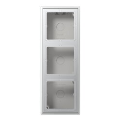 Jung Aufputz-Kappe 3fach, Serie LS, Aluminium AL2583A-L