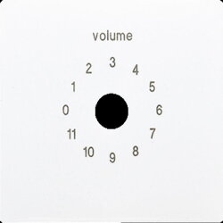 Jung Abdeckung für Lautstärkesteller,...