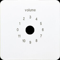 Jung Abdeckung für Lautstärkesteller,...