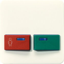 Jung Abdeckung für Ackermann, Typ 73642 B2, rot,...