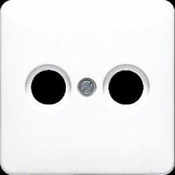 Jung Abdeckung für Antennendosen, Thermoplast, Serie...