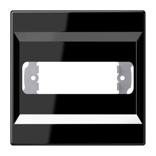 Jung Abdeckung für 1 D-Subminiatur-Steckverbinder, Thermoplast, Serie LS, schwarz LS994-1SW