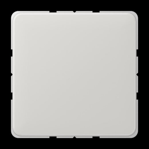 Jung Blind-Abdeckung (gerastet), Thermoplast, Serie CD, lichtgrau CD594-0LG