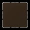 Jung Blind-Abdeckung (gerastet), Thermoplast, Serie CD, braun CD594-0BR