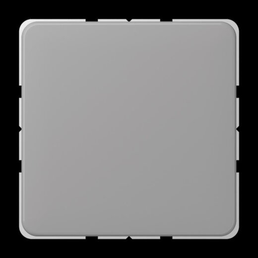 Jung Blind-Abdeckung (gerastet), Thermoplast, Serie CD, grau CD594-0GR