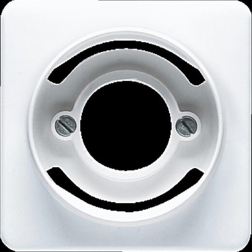 Jung Abdeckung für Lichtsignale, Duroplast, Serie CD, alpinweiß CD537WW