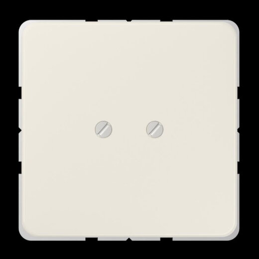 Jung Blind-Abdeckung (geschraubt), Duroplast, Serie CD, weiß 561B