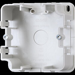 Jung Montagegehäuse für Aufputz-Kappen 1fach 581A