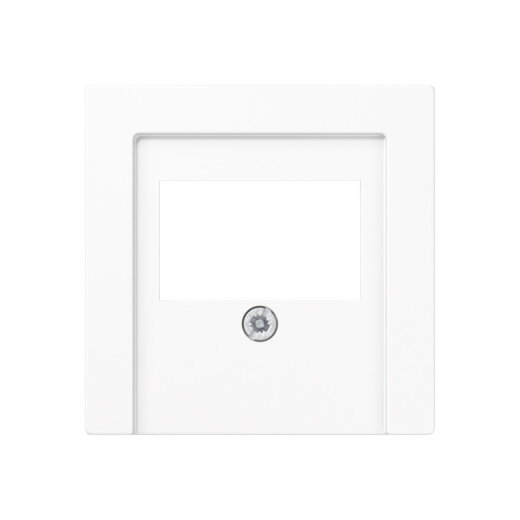 Jung Abdeckung für TAE-Anschlussdosen, Duroplast, Serie AS/A, alpinweiß A569PLTWW