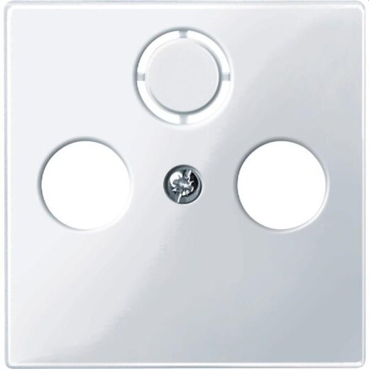 Merten Antennenabdeckung 296725 aktivweiss glaenzend System M