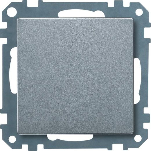 Merten Blindabdeckung 391860 aluminium SYSTEM M