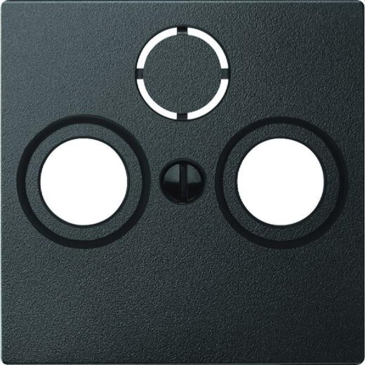 Merten Antennenabdeckung 297514 anthrazit SYSTEM M