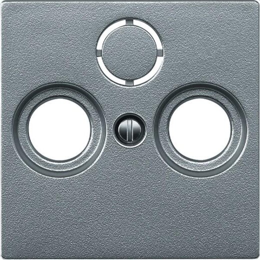 Merten Antennenabdeckung 297560 aluminium SYSTEM M