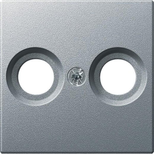 Merten Antennenabdeckung MEG4122-0460 aluminium System M