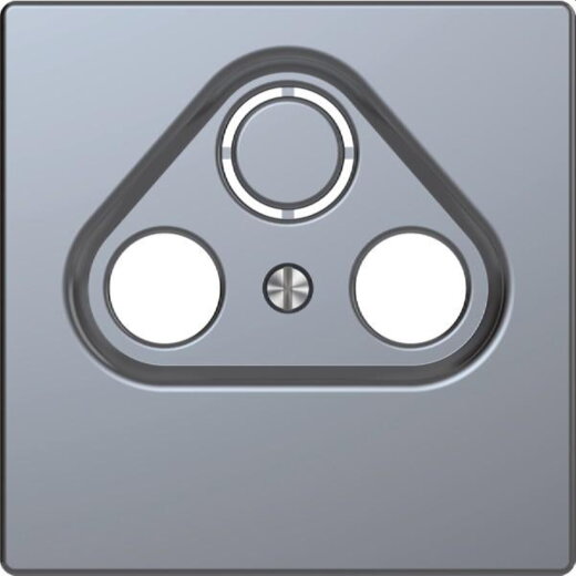 Merten Antennenabdeckung Edelstahl System Design