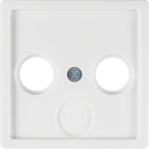 Berker Antennenabdeckung M312036089 polarweiss samt