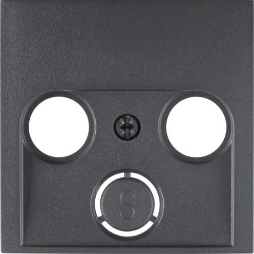 Berker Antennenabdeckung M312031606 anthrazit matt