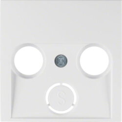 Berker Antennenabdeckung M312031909 Antenne polarweiss matt