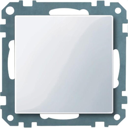 Merten Blindabdeckung 391625 aktivweiss glaenzend System M