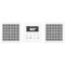 Jung Smart Radio DAB+, Set Stereo, Serie LS, alpinweiß DABLS2WW