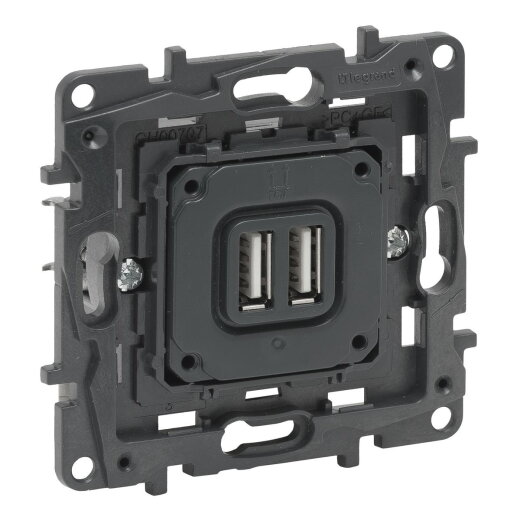Legrand Einsatz 864024 Niloe Step USB-Ladesteckd.2400mA