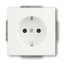 Busch-Jaeger Steckdoseneinsatz 20 EUCRB-884, weiß matt