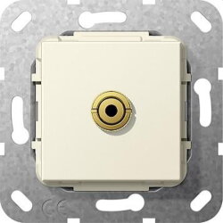 Gira Einsatz 564901 Miniklinke 3,5mm Kabelpeit. cw