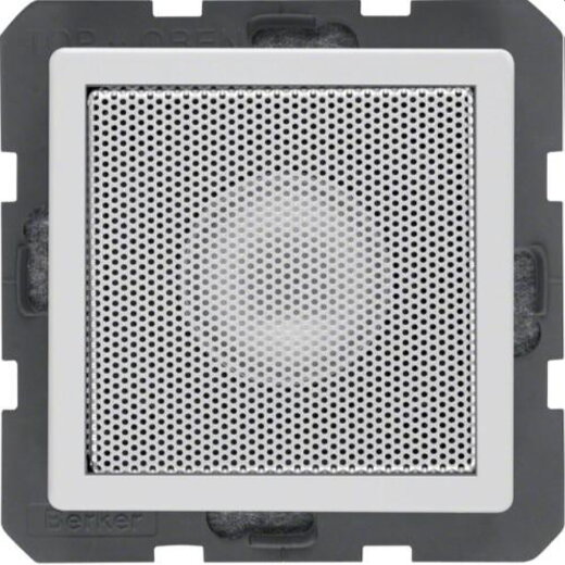 Berker Lautsprecher M328826089 Q1 polarweiss samt