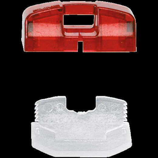 Jung Zugeinsatz für Wippen mit Lichtleiter (.. KO5), Thermoplast, rot 34KO5