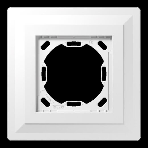 Jung Einputzadapter 3 mm 1-fach, LS ZERO PA981G125-3