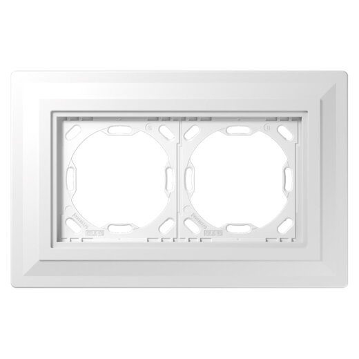 Jung Einputzadapter 0 mm 2-fach, LS ZERO PA982G125-0