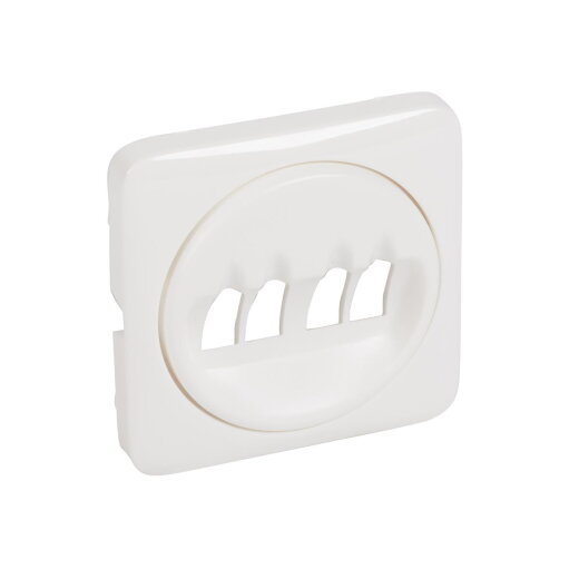 Legrand Abdeckung 776715 Hi.Fi 2fach Creo ultraweiss