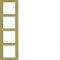 Berker Rahmen 10143046 gold/polarweiss 10143046