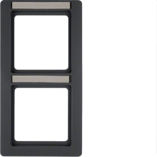 Berker Rahmen 10126016 anthrazit samt 10126016