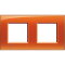 Bticino Rahmen LNA4802M2OD ORANGE 2x2-mod