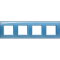 Bticino Rahmen LNA4802M4AD BLAU 4x2-modulig