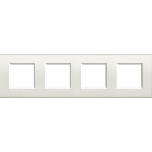 Bticino Rahmen LNA4802M4BI weiss 4x2-modulig