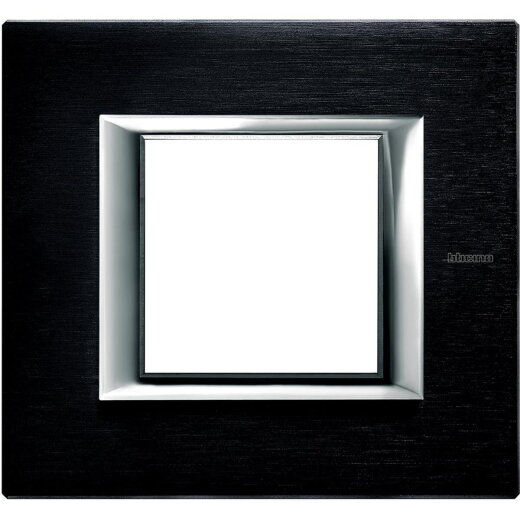 Bticino Rahmen HA4802XS anthrazit geb.