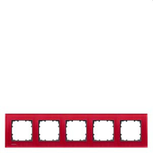 Siemens Rahmen 5fach Glas ORIENT 5TG1205-3