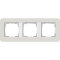 Gira Rahmen 0213411 3fach E3 Hellgrau/Reinweiss