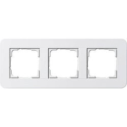 Gira Rahmen 0213410 3fach E3 Reinweiss/Reinweiss